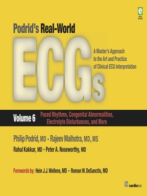 cover image of Podrid's Real-World ECGs